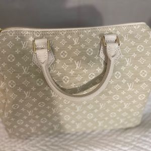 Louis Vuitton Lin Speedy Bag